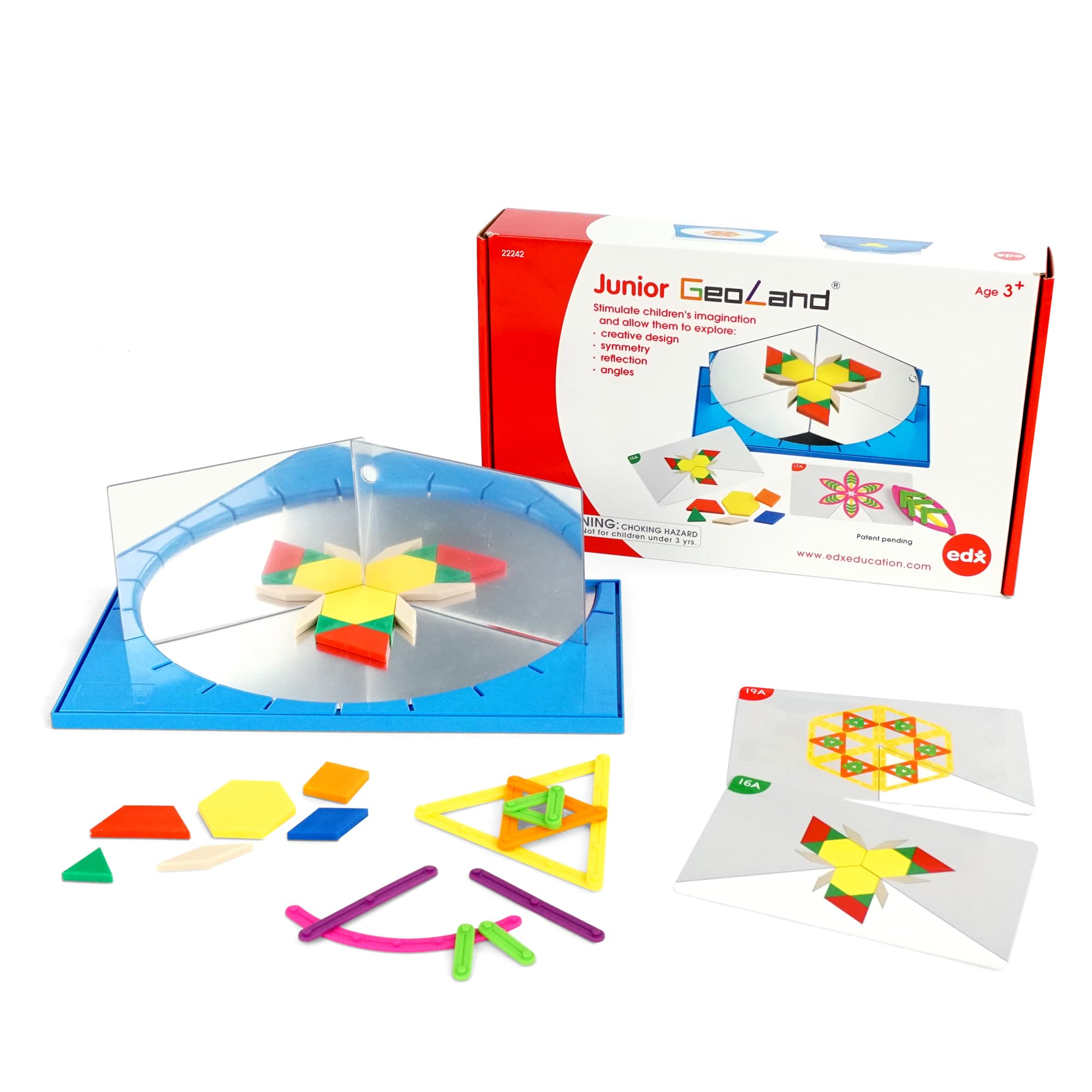 【在庫セール】EDX Education 立体の展開図 12種類セット｜2D・3 Amazon.co.jp: 12種類の立体図形教材｜展開図つき｜小学生の算数学習